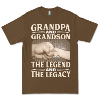 Cacao grandpa and grandson the legend t  shirtgrandpa and grandson the legen Premium Tee - linhVisuals