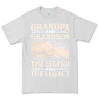 Dove Grey grandpa and grandson the legend t  shirtgrandpa and grandson the legen Premium Tee - linhVisuals