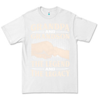 White grandpa and grandson the legend t  shirtgrandpa and grandson the legen Premium Tee - linhVisuals