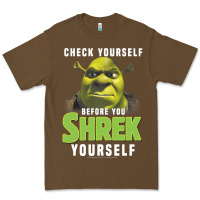 Cacao sh.rek check yourself before you sh.rek yourself t shirt Premium Tee - linhVisuals