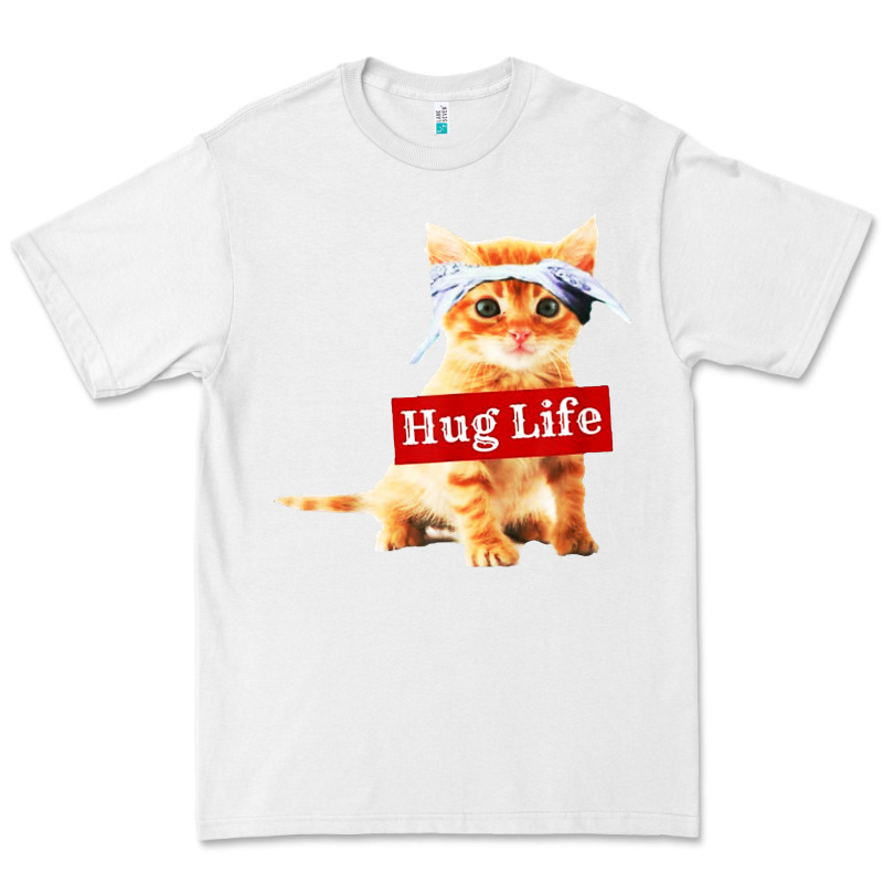 Hug Life Kitty Cat Premium Tee by linhVisuals | Teevron