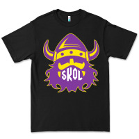 Black skol nordic viking helmet shirt Premium Tee - linhVisuals