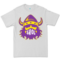 Dove Grey skol nordic viking helmet shirt Premium Tee - linhVisuals