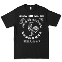 Black sriracha official hot chili sauce men's graphic Premium Tee - linhVisuals