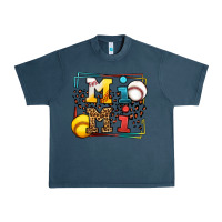 Midnight Navy Baseball and Softball mimi Urban Heavy Tee - LillyAllenDesigns