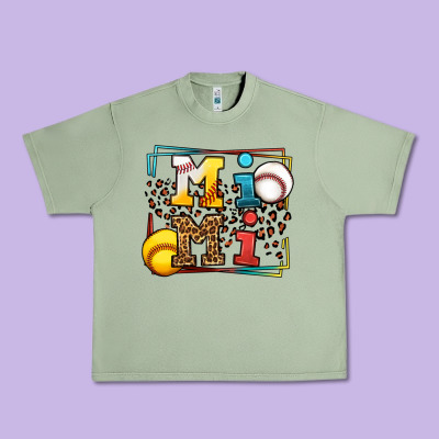 Baseball And Softball Mimi Urban Heavy Tee Designed By Lillyallendesigns