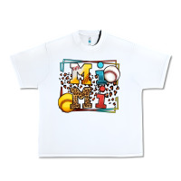 White Baseball and Softball mimi Urban Heavy Tee - LillyAllenDesigns