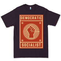 Plum democratic socialist Premium Tee - linhVisuals