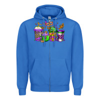 True Royal mardi gras crawfish coffee Zipper Hoodie - Jasminsmagicworld