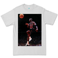 Dove Grey Michael JorDunk Premium Tee - linhVisuals