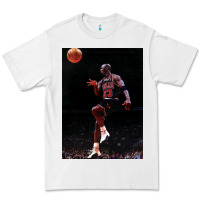 White Michael JorDunk Premium Tee - linhVisuals