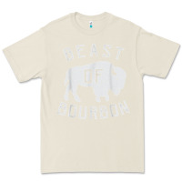 Bone beast of bourbon drinking whiskey design bison buffalo party t shirt Premium Tee - linhVisuals