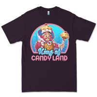 Plum candy land king of candy land portrait t shirt Premium Tee - linhVisuals