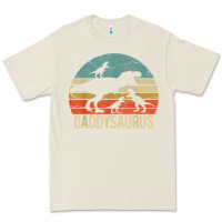 Bone daddy dinosaur daddysaurus 3 three kids xmas christmas gift t shirt Premium Tee - linhVisuals