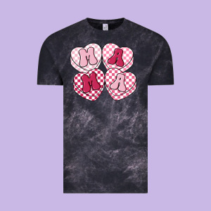 Mama Candy Hearts Vintage Tee Designed By Lillyallendesigns