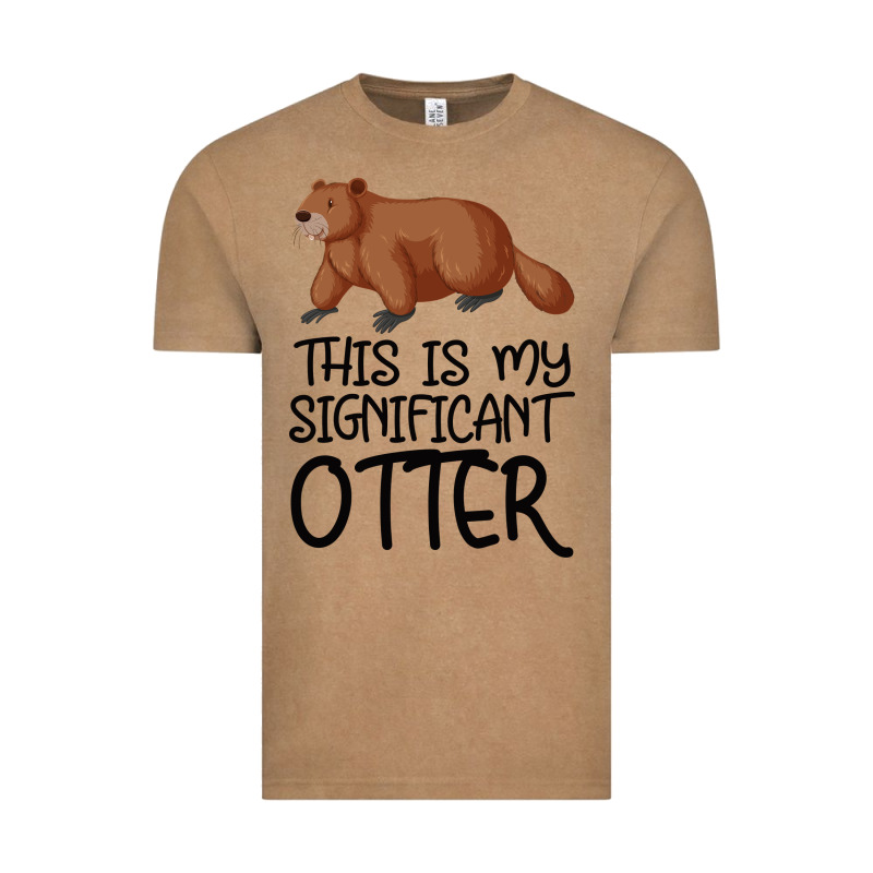 This Is My Significant Otter Vintage Tee by Bettercallsaul | Teevron