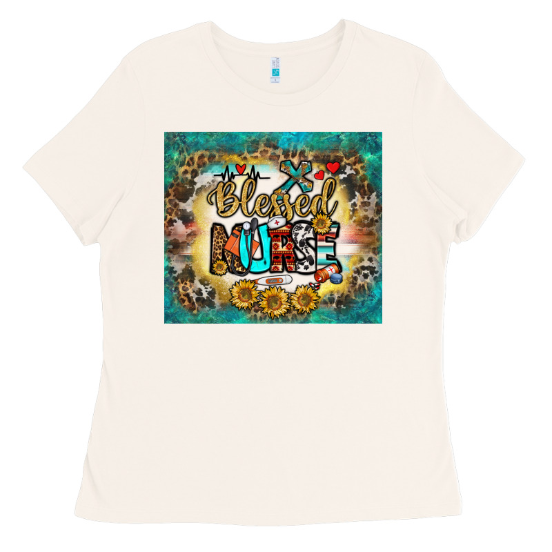Blessed Nurse Tumbler Ladies Tee by BundleAndBundleShop | Teevron