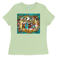Matcha blessed nurse tumbler Ladies Tee - BundleAndBundleShop