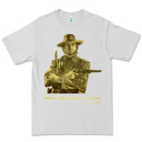 Dove Grey the outlaw josey wales Premium Tee - linhVisuals