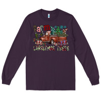 Plum fram fresh christmas trees Long Sleeve Tee - SublimationCraftShop