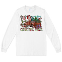 White fram fresh christmas trees Long Sleeve Tee - SublimationCraftShop