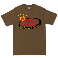 Cacao Pizza King Cowboy Premium Tee - linhVisuals