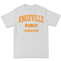 Dove Grey knoxville tennessee tn vintage athletic sports design pullover hoodie Premium Tee - linhVisuals