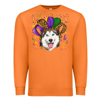 Carrot mardi gras hat husky Premium Sweatshirt - RanaPortraitStore
