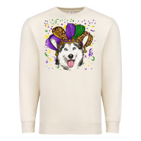 Sandshell mardi gras hat husky Premium Sweatshirt - RanaPortraitStore