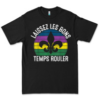 Laissez Les Bons Temps Rouler Gift Mardi Gras Masquerade T Shirt Premium Tee | Teevron