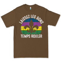 Cacao laissez les bons temps rouler gift mardi gras masquerade t shirt Premium Tee - linhVisuals