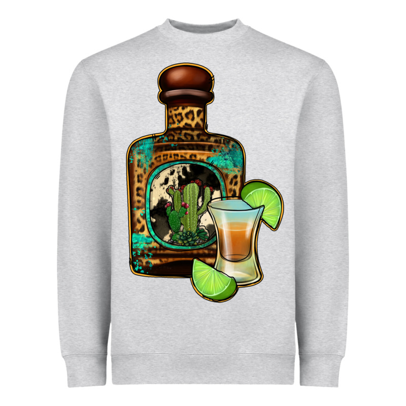 Tequila Bottle Heavyweight Sweatshirt by Jasminsmagicworld | Teevron