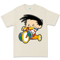 Bone bobby on his bike   bobbys world Premium Tee - linhVisuals