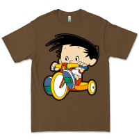 Cacao bobby on his bike   bobbys world Premium Tee - linhVisuals