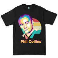 Black wpap phil collins rock Premium Tee - linhVisuals