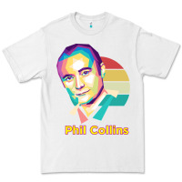 White wpap phil collins rock Premium Tee - linhVisuals