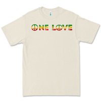 Bone one love rasta reggae music rastafarian lover jamaica peace t shirt Premium Tee - linhVisuals