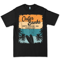Black outer banks shirts men women kids obx north carolina nc gift zip hoodi Premium Tee - linhVisuals