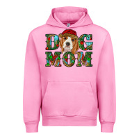 Fuchsia Pink Christmas dog mom beagle Urban Hoodie - RanaPortraitStore