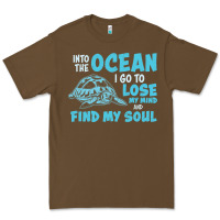 Cacao into the ocean i go to find my soul Premium Tee - linhVisuals