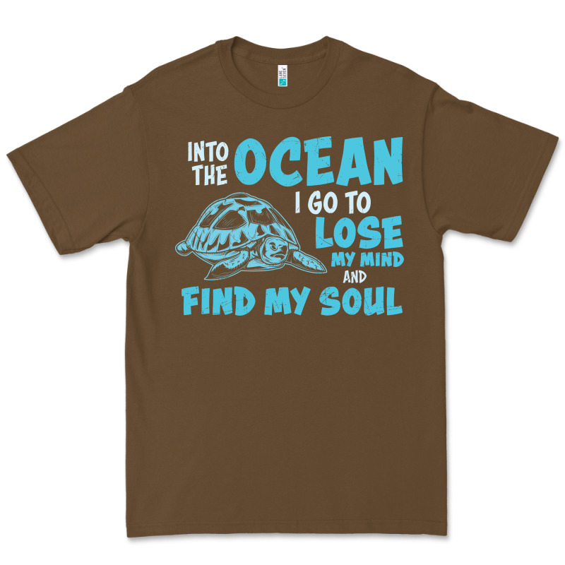 Into The Ocean I Go To Find My Soul Premium Tee by linhVisuals | Teevron