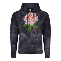 Cloud Black belinda's blush rose Vintage Hoodie - LillyAllenDesigns