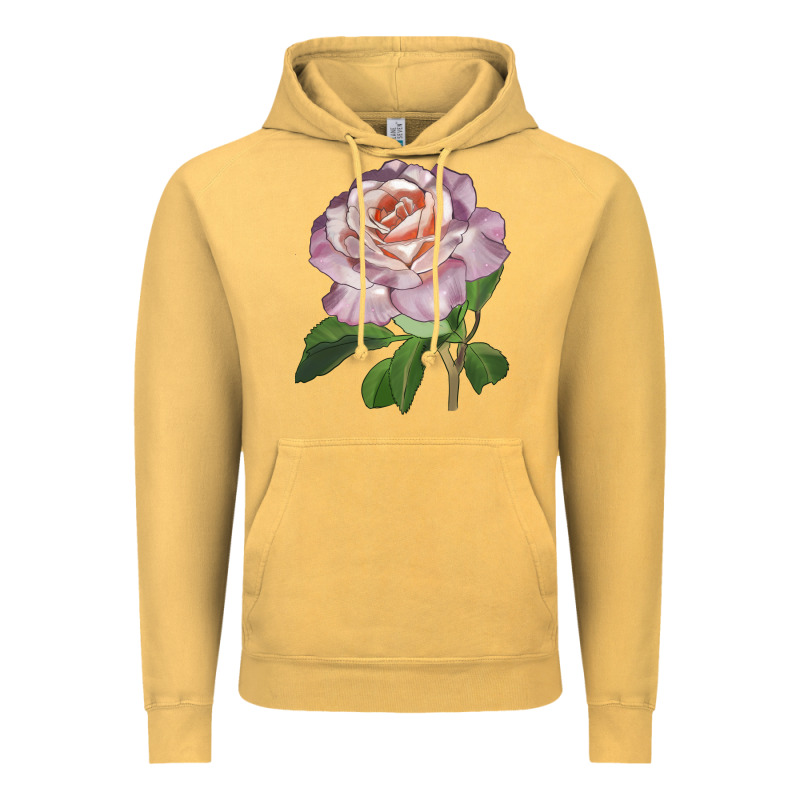 Belinda's Blush Rose Vintage Hoodie by LillyAllenDesigns | Teevron