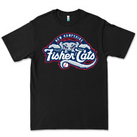 Black new hampshire fisher cats Premium Tee - linhVisuals