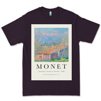 Plum Claude Monet 1888 Premium Tee - linhVisuals
