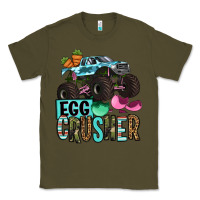 Army Green Easter Day Monster truck Easter egg crusher Classic Tee - OliviaCreatesArt