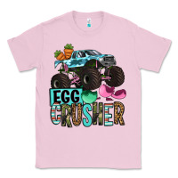 Bubblegum Pink Easter Day Monster truck Easter egg crusher Classic Tee - OliviaCreatesArt