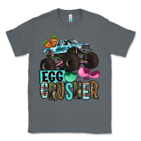 Charcoal Heather Easter Day Monster truck Easter egg crusher Classic Tee - OliviaCreatesArt