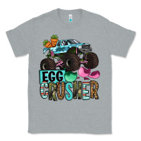 Heather Grey Easter Day Monster truck Easter egg crusher Classic Tee - OliviaCreatesArt