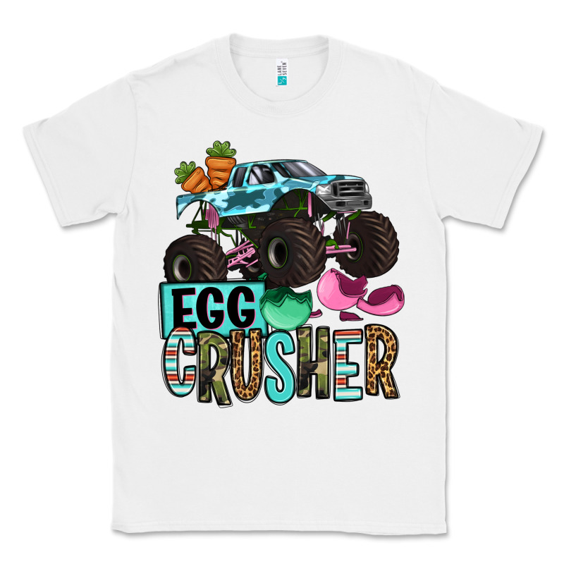 Easter Day Monster Truck Easter Egg Crusher Classic Tee by OliviaCreatesArt | Teevron